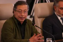 Petro no se solidarizó ni una sola vez en su discurso del 1 de mayo con las familias de los policías y soldados asesinados.