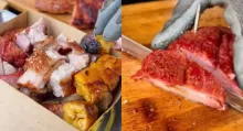 Picadas de carne baratas en Bogotá en puntos callejeros | Cuál es comida callejera más popular en Colombia | Cuál es comida rápida más vendida en Colombia