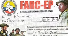 Disidencias de las Farc envían invitación a comerciantes para navidad en Cauca. Exigen suma de dinero para comprar regalos a menores.