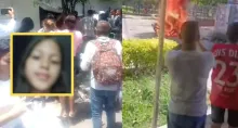 Sofía Delgado fue hallada muerta en Candelaria (Valle) y vecinos atacaron negocio y caso de su presunto asesino. Videos de lo ocurrido.