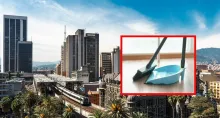 En Medellín, un hombre fue capturado luego de agredir a su novia con un palo de escoba en medio de una discusión. El sujeto fue capturado.