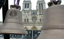 La catedral de Notre-Dame de París, cerca de reabrir tras cinco años de reconstrucción, ha instalado tres nuevas campanas.