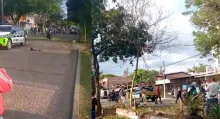En Jamundí, Valle del Cauca, se presentó un nuevo atentado terrorista este 8 de noviembre contra la Policía cerca del hospital y hay 13 personas heridas.