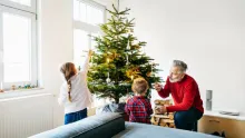 IA determina fecha ideal para armar el árbol de navidad