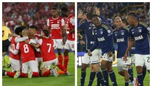 Choque de poderes en El Campín. Santa Fe quiere amargarle la fiesta a un Millonarios inspirado.