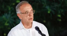 El ministro de Defensa, Iván Velásquez.