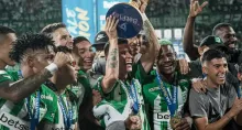 Juan Felipe Aguirre, uno de los capitanes de Atlético Nacional, lanzó dardo a hinchas de Nacional que solo aparecen en títulos.