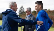 Radamel Falcao García renovó con Millonarios y ya entrena con el equipo: fotos de los entrenamientos