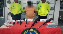 Alias Ismael, encargado de guardar y entregar las armas que otros delincuentes del Clan del Golfo en Cartagena.