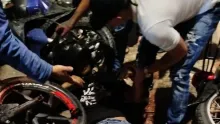 El inmueble es un local comercial. Según el Cuerpo de Bomberos, cinco motos quedaron afectadas.