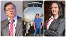 La senadora del Centro Democrático, María Fernanda Cabal, arremetió contra el presidente Gustavo Petro por financiación de su campaña.