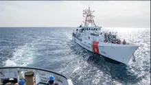 La tripulación realizó una patrulla policial de 65 días en la costa sur del estado dorado