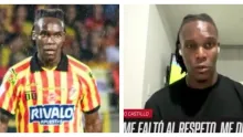 El futbolista del Pereira explicó lo que pasó y anuncio medidas.