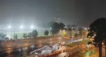 Bogotá presenta fuertes lluvias hoy jueves 13 de marzo. Reportaron inundaciones en varias calles y fotos muestran la magnitud de la situación.