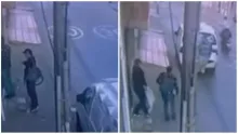 Los delincuentes llegaron al lugar con el vehículo de atención médica.