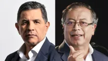 Jorge Iván Ospina y Gustavo Petro.