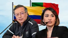 En Usaquén, norte de Bogotá, unos policías fueron atacados con piedras y armas blancas por unos vecinos del sector. Algunos quedaron heridos.