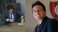 El presidente Marcelo Moretti habría cobrado coima a la mamá del futbolista.