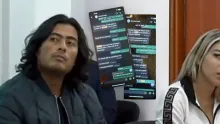 • La expareja del exdiputado del Atlántico compartió conversaciones para refutar que tiene el vehículo.