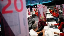 Esto hace parte de la Feria de Servicios e Impuestos, que se realiza hasta el 25 de abril en el Movistar Arena.
