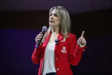 Vicky Davila se refirió a los insultos del presidente Petro.