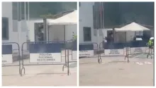 Delincuentes atacaron la estación de Policía de Villa Caro, Norte de Santander.