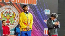 José Éber González Marmolejo le dio la primera medalla de oro a la delegación.