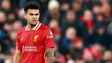Luis Díaz, colombiano al servicio del del Liverpool de Inglaterra.