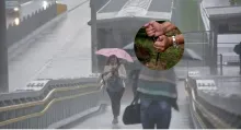 Cruzar los cuchillos para que no llueva en Bogotá es un método bastante antiguo y al que muchos le tienen confianza para que deje de llover. 