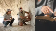 Tomaron muestras de polen del subsuelo en la Iglesia de los Santos Sepulcros en la Ciudad Vieja de Jerusalén.