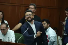 Inti Asprilla, senador de la Alianza Verde.