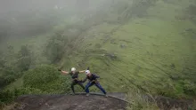 Rappel en Támesis, Antioquia