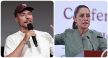 Mr.Beast y la presidenta de México, Claudia Sheinbaum