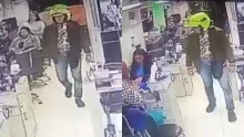 Momento en que Andrés Julián Mesa Ramírez llegó a matar a su expareja. 