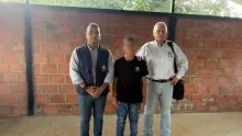 Una comisión de la Defensoría del Pueblo lo recibió.