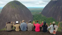 Los Cerros de Mavecure se componen de tres monolitos ubicados en el departamento de Guainía, en Colombia.