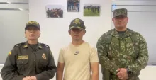 Ciudadano colombo japonés liberado en Palmira