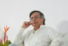 El presidente Gustavo Petro