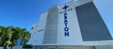 Centro asistencial donde falleció el hombre tras resultar herido en atraco.