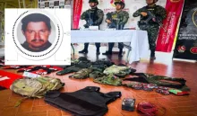 Alias Demetrio pertenecía al ELN y llevaba delinquiendo desde los 80.