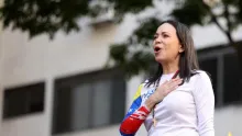 Machado aseguró que el premio es un 'inmenso reconocimiento a la lucha de todos los venezolanos'.