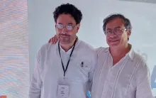 De izquierda a derecha: Iván Cepeda y Gustavo Petro.