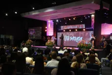 Lanzamiento de 'Tu Mirada' en Barranquilla.