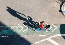 Promueven el uso de medios alternativos como la bicicleta. (Imagen de referencia).