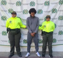 La captura se efectuó en la terminal de transportes de San Gil, Santander