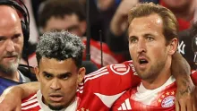 Luis Díaz y Harry Kane: uno de estos dos podría tener un oponente fuerte para el puesto en Bayern Múnich