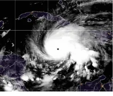 Con vientos de 280 km/h, Melissa alcanzó la categoría 5, la máxima en la escala Saffir-Simson.