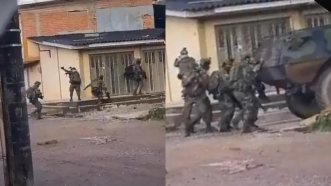 Combates en El Plateado, Argelia, Cauca.