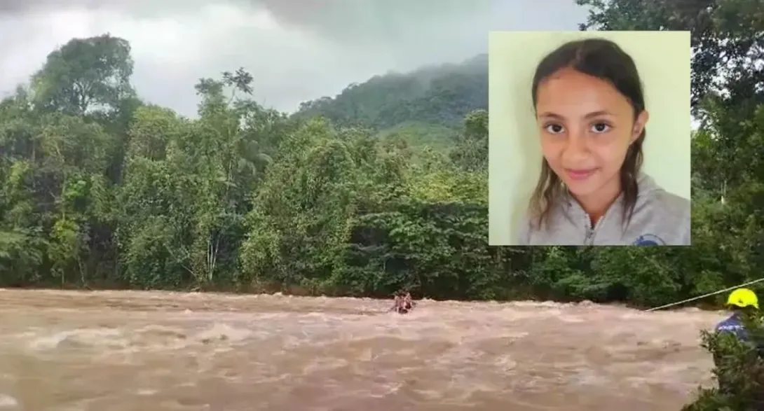 Kendall Stefany Arbeláez desapareció el pasado 12 de julio en San Rafael (Antioquia), luego de que su abuelo fuera asesinado. Madre pide justicia.