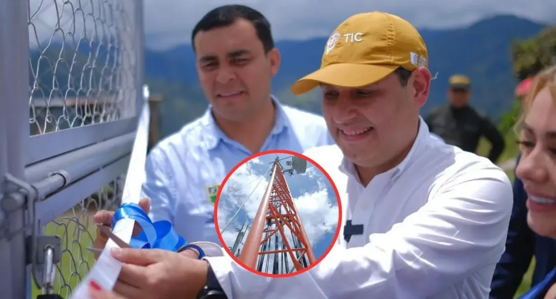 Ministerio de las TIC inauguró la antena 4G número 600 del 2024 en Herveo, Tolima, con la que conectará a cientos de municipios en Colombia.